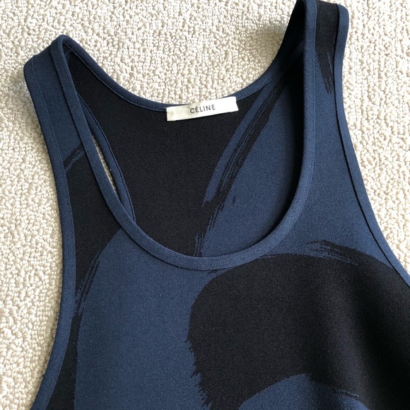 [Celine] Top / Dress Brushstroke NWOT - Picture 3 of 5